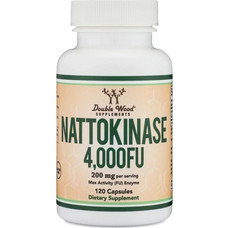 Double Wood Nattokinase 4000FU 200mg 120 Κάψουλες