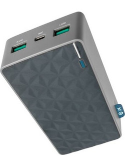 Xtorm FS402 Power Bank 20000mAh 20W με 2 Θύρες USB-A & Θύρα USB-C Grey