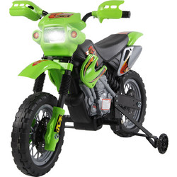 HOMCOM Motocross Ηλεκτροκίνητο Παιδικό Μηχανάκι 6V Πράσινο