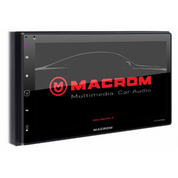 Macrom M-DL6800DAB Ηχοσύστημα Αυτοκινήτου με Οθόνη Αφής Bluetooth & GPS