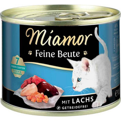 Finnern Miamor Feine Beute Adult Grain Free with Salmon 185gr
