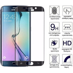 Samsung Galaxy S6 Edge 4D black tempered glass 9H