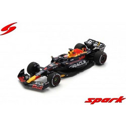 Spark Model Red Bull RB19 Winner Bahrain GP 2023 Max Verstappen Μεταλλικό Μοντέλο Αυτοκίνητου 1:43
