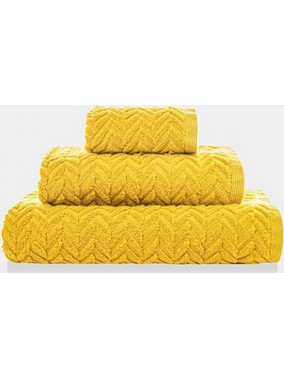 Πετσέτα Luxury Chevron Mustrard 50X100 By Sorema - Sorema