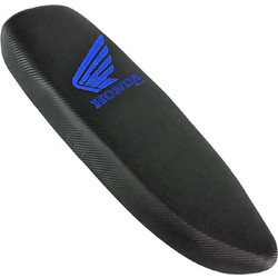 Σέλα λεπτή Carbon με μπλε λογότυπο ραφτό Honda GLX Racing