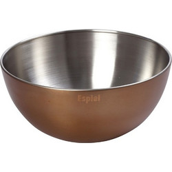 Μπωλ ανοξείδωτο ματ χάλκινο 24x24x11,5 εκ. Rap116 Espiel