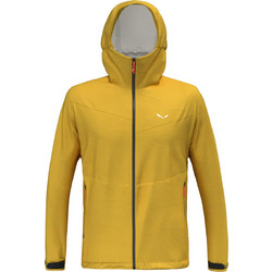 Salewa Puez Aqua 4 Powertex Αθλητικό Ανδρικό Μπουφάν Χειμωνιάτικο Αδιάβροχο Αντιανεμικό Κίτρινο 28615-2190