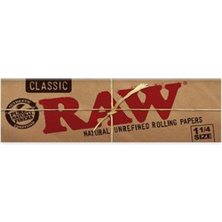 Raw Χαρτάκια Στριφτού Τσιγάρου Classic 1+1/4 50 φύλλα