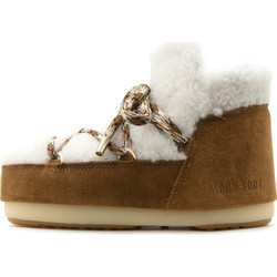 Moon Boot Shearling Γυναικεία Μποτάκια Χιονιού Πλατφόρμα Suede Ταμπά με Γούνα 14600900-001