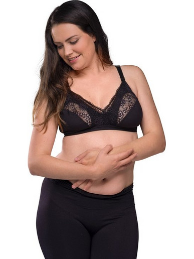 Σουτιέν Θηλασμού Soft as Silk Μαύρο - Carriwell, bws-CW21XX-black