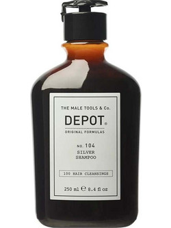 Depot 104 Silver Σαμπουάν για Προστασία Χρώματος για Βαμμένα Μαλλιά 250ml
