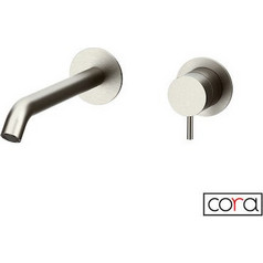 Μπαταρία νιπτήρα Εντοιχισμού Cora Cosmo 316L 6118-111 Inox Brushed