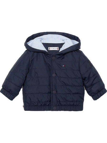 TOMMY HILFIGER Baby Quilted Jacket - Desert Sky