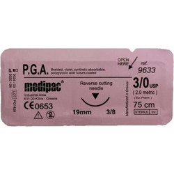 Ράμμα Pga 3/0 75cm 19mm 3/8 Του Κύκλου Κόπτουσα
