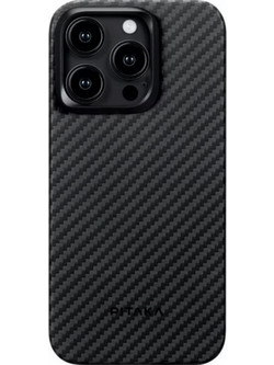 Pitaka MagEZ Case 4 Apple iPhone 15 Pro Black / Grey / Twill (KI1501P)