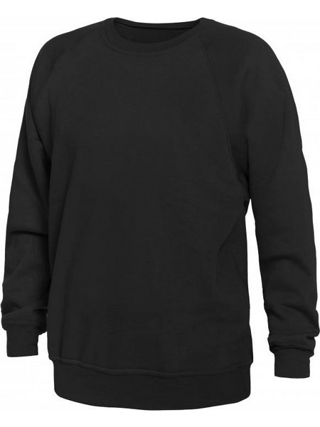 Unisex, φούτερ μπλούζα μαύρη MOSCOW KEYA