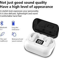 L88 Ακουστικά Bluetooth In Ear White