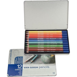 Talens van gogh ξυλομπογιές 12τεμ