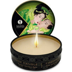 Shunga Erotic Art Exotic Green Tea Candle 30ml