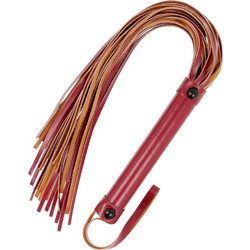Fetish Submissive Vegan Leather Dark Room Flogger Μαστίγιο