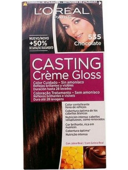 L'Oreal Paris Casting Creme Gloss 535 Σοκολατί Zεστό Μόνιμη Βαφή Μαλλιών Χωρίς Αμμωνία 48ml