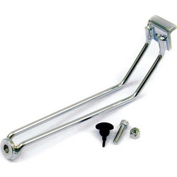 Kick stand extension tab kit. Chrome