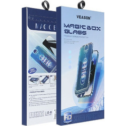 Veason 5D Full Glue 9H Tempered Glass - Αντιχαρακτικό Γυαλί Οθόνης για iPhone 15 Pro (200-110-788)