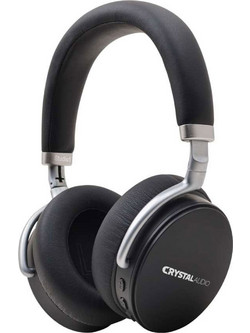 Crystal Audio Studio 1 Ασύρματα Bluetooth Ακουστικά Over Ear με Noise Canceling Μαύρα