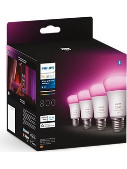 KIT 2 Λαμπτήρων E27 6,5W Philips Hue White and Colour Ambiance, 230V, 2000K - 6500K (Αντιγραφή) 8719514328402