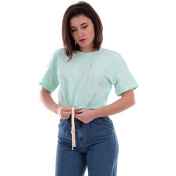 Only Γυναικεία κοντομάνικη μπλούζα Cropped Top 15227168-Brook Green