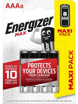 Energizer Max AAA 8τμχ