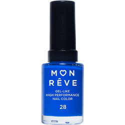 Mon Reve Gel Like 28 Gloss Βερνίκι Νυχιών Μακράς Διαρκείας 13ml