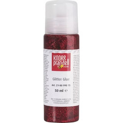 KNORR PRANDELL ΚΟΛΛΑ GLITTER 50ml RED 2680990-15