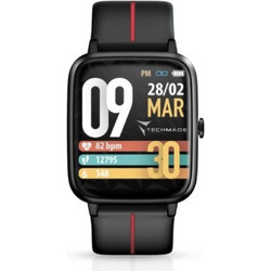 Techmade Move Silicone Black / Red