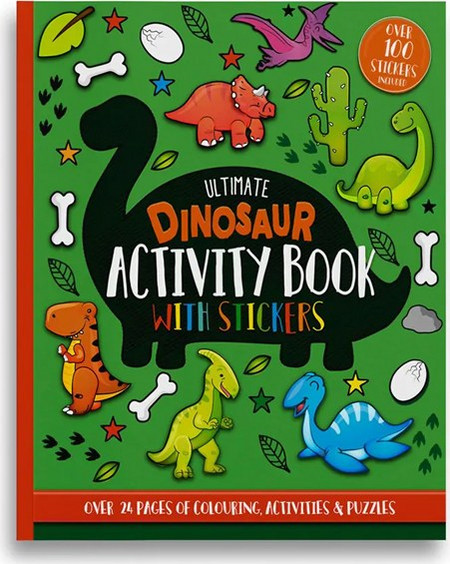 Τετράδιο activity book dinosaur 3432526-DINOC