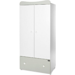 Ντουλάπα Lorelli Exclusive Δίφυλλη White/Milky Green