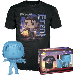 Funko Pop! Box Tee Attack On Titan Eren Jaeger Figure & T-Shirt Set