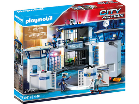 Playmobil City Action Αρχηγείο Αστυνομίας & Φυλακή Ασφαλείας για 4-10 Ετών 6919