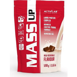 Activlab Mass Up Chocolate Πρωτεΐνη Ορού Γάλακτος Όγκου 1.2kg