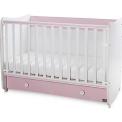 Lorelli Dream New Πολυμορφική Κούνια για Στρώμα 70x140cm White Orchid Pink