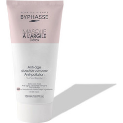 Byphasse Detox Κρεμώδης Μάσκα Προσώπου με Άργιλο 150ml
