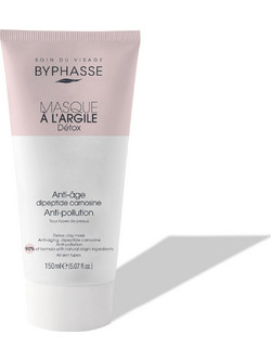 Byphasse Detox Κρεμώδης Μάσκα Προσώπου με Άργιλο 150ml