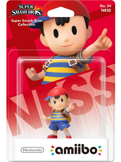 Nintendo Amiibo Super Smash Bros Ness No 34