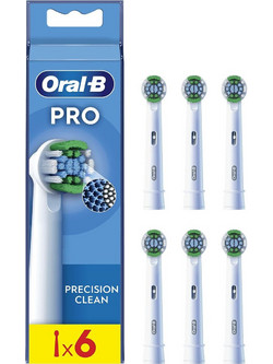 Oral-B Precision Clean Ανταλλακτικές Κεφαλές 6τμχ
