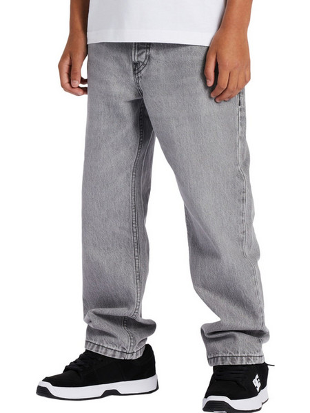 DC 'WORKER' ΠΑΙΔΙΚΟ BAGGY DENIM ΠΑΝΤΕΛΟΝΙ ΑΓΟΡΙ ADBDP03009-KZMW (KZMW/GREY WASH)