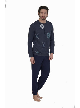 You 365 Ανδρική Χειμερινή Πυζάμα Slim Fit77665-L212