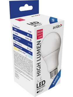 Avide ABG27CW-16W-AP Λάμπα LED για Ντουί E27 και Σχήμα A70 Ψυχρό Λευκό 2010lm*