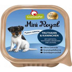GranataPet Mini Royal Puppy/Junior Turkey & Coney 150gr
