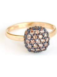 LUCA LORENZINI Δαχτυλίδι από Ασήμι 925 Gold ANB730-03M