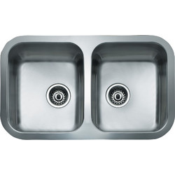 Teka BE 780 2C Υποκαθήμενος Νεροχύτης Inox Σατινέ 78x46cm